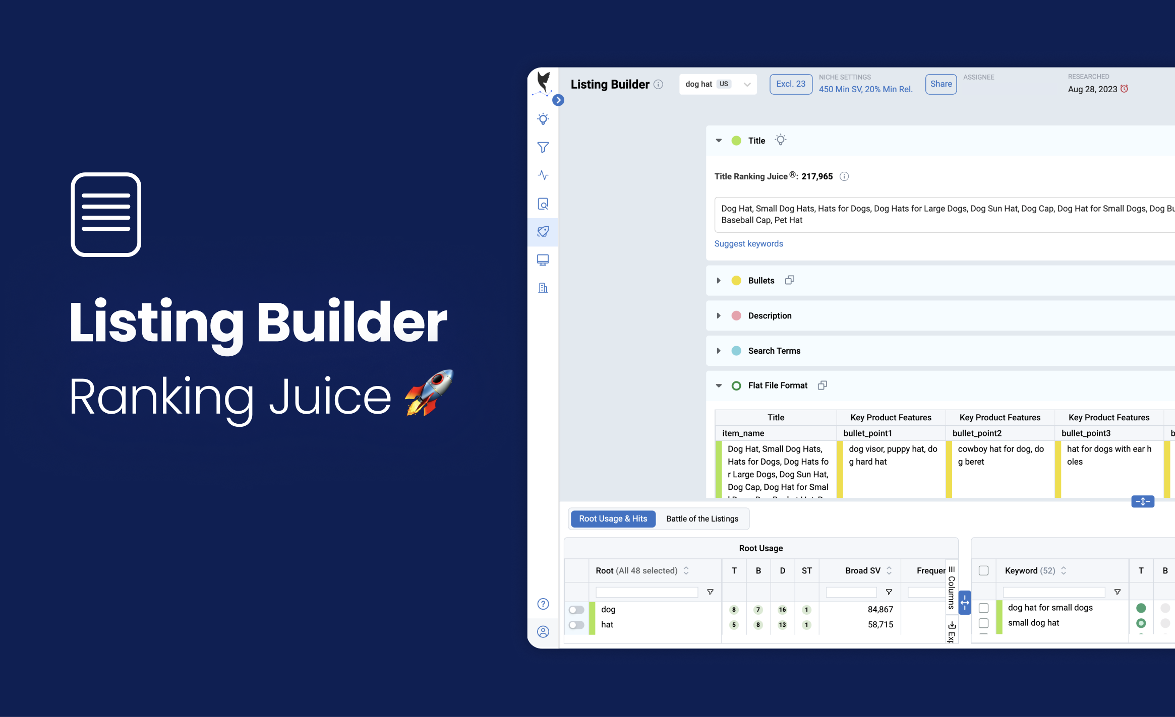 Listing-Builder-Ranking-Juice